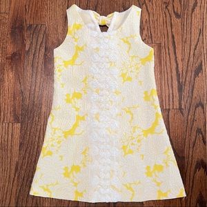 4t Bonnie Jean Yellow sleeveless dress
